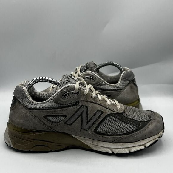 New Balance 990v5 Womens Size 9 Athletic Shoes Grey Suede MADE IN USA W990GL5 - Picture 6 of 13